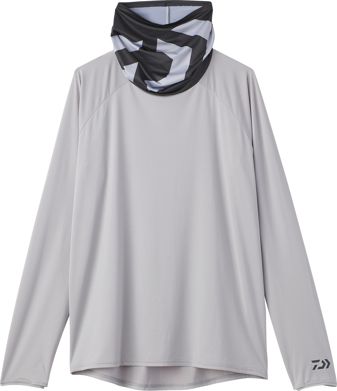 【新品タグ付き】Liten Shirring ブラウスブラックラッシュガード DE-6025 ICEDRY® ラッシュガードハイネック(ウェア)｜DAIWA