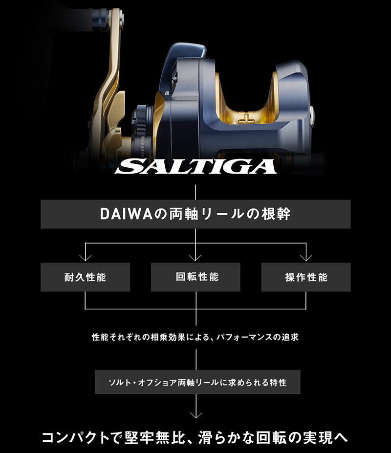 DAIWA ： ソルティガ 15 - Web site