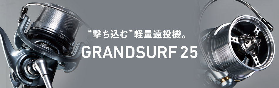 DAIWA : グランドサーフ 25 - Web site