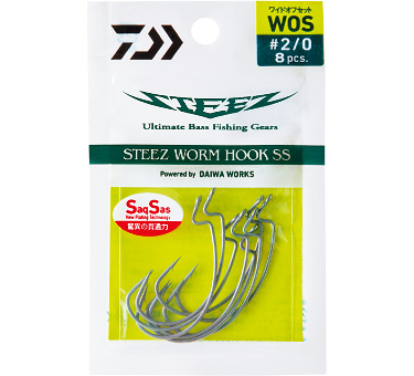 スティーズ ワームフック SS WOS ワイドオフセット(ルアーフック